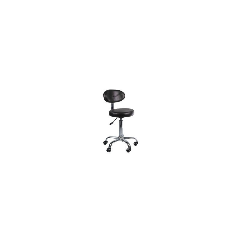 Taboret kosmetyczny z opar. BD-9934 czarny 