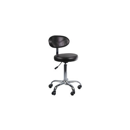 Taboret kosmetyczny z opar. BD-9934 czarny 