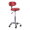 Taboret kosmetyczny z opar. BD-9934 czerwony                      