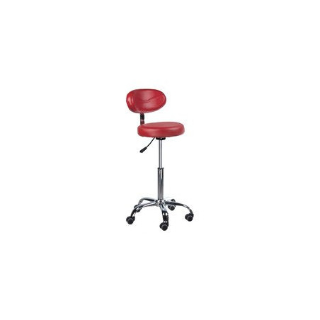 Taboret kosmetyczny z opar. BD-9934 czerwony                      