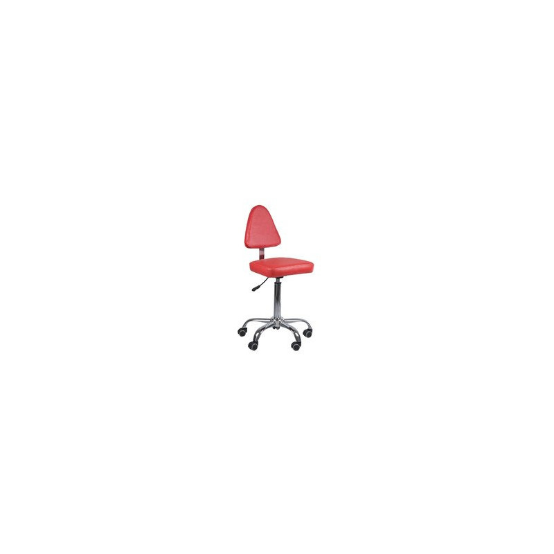 Taboret kosmetyczny z opar. BD-9937/14 czerwony                      
