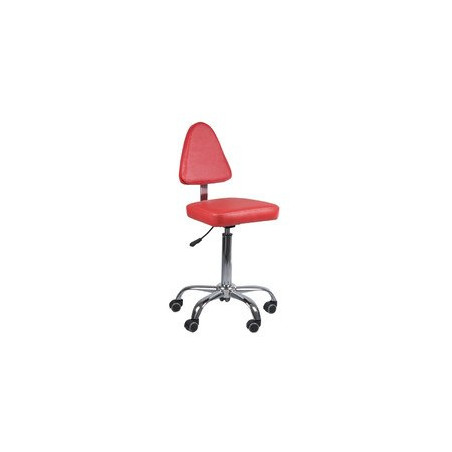Taboret kosmetyczny z opar. BD-9937/14 czerwony                      
