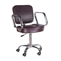 Taboret kosmetyczny z opar. BD-9941 27 brązowy                      
