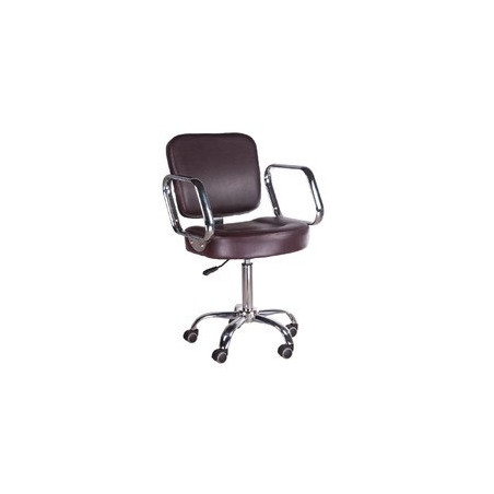 Taboret kosmetyczny z opar. BD-9941 27 brązowy                      