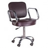Taboret kosmetyczny z opar. BD-9941 27 brązowy                      