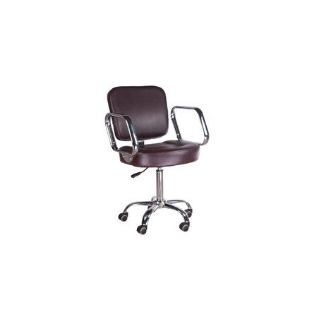 Taboret kosmetyczny z opar. BD-9941 27 brązowy                        