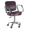Taboret kosmetyczny z opar. BD-9941 27 brązowy                        