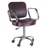 Taboret kosmetyczny z opar. BD-9941 27 brązowy                       