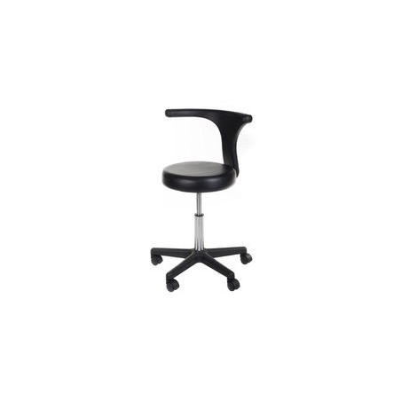 Taboret medyczny + podłokietnik NG-CH049 czarny Beauty System                      