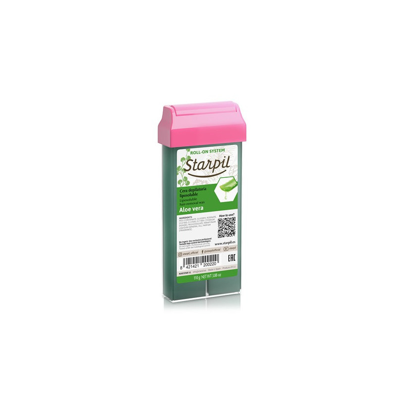 Wosk do depilacji aloesowy rolka 110g