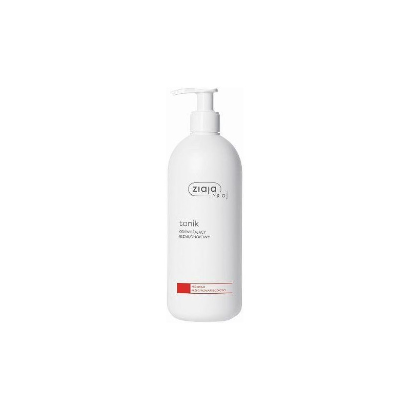 ZIAJA PRO Czerwona Tonik odświeżający 500ml      