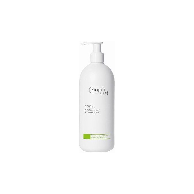 ZIAJA PRO Zielona Tonik antybakteryjny c. trądzikowa 500ml   