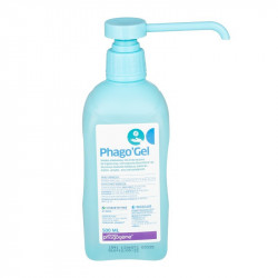 ŻEL DO DEZYNFEKCJI RĄK PHAGO`GEL 500ML Z POMPKĄ
