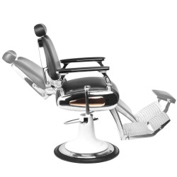 ActivShop GABBIANO FOTEL BARBERSKI MOTO STYLE CZARNY 