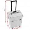 ActivShop KUFER GLAMOUR 9006 SREBRNY 