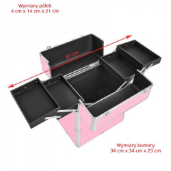 ActivShop KUFER GLAMOUR 9022 RÓŻOWY 
